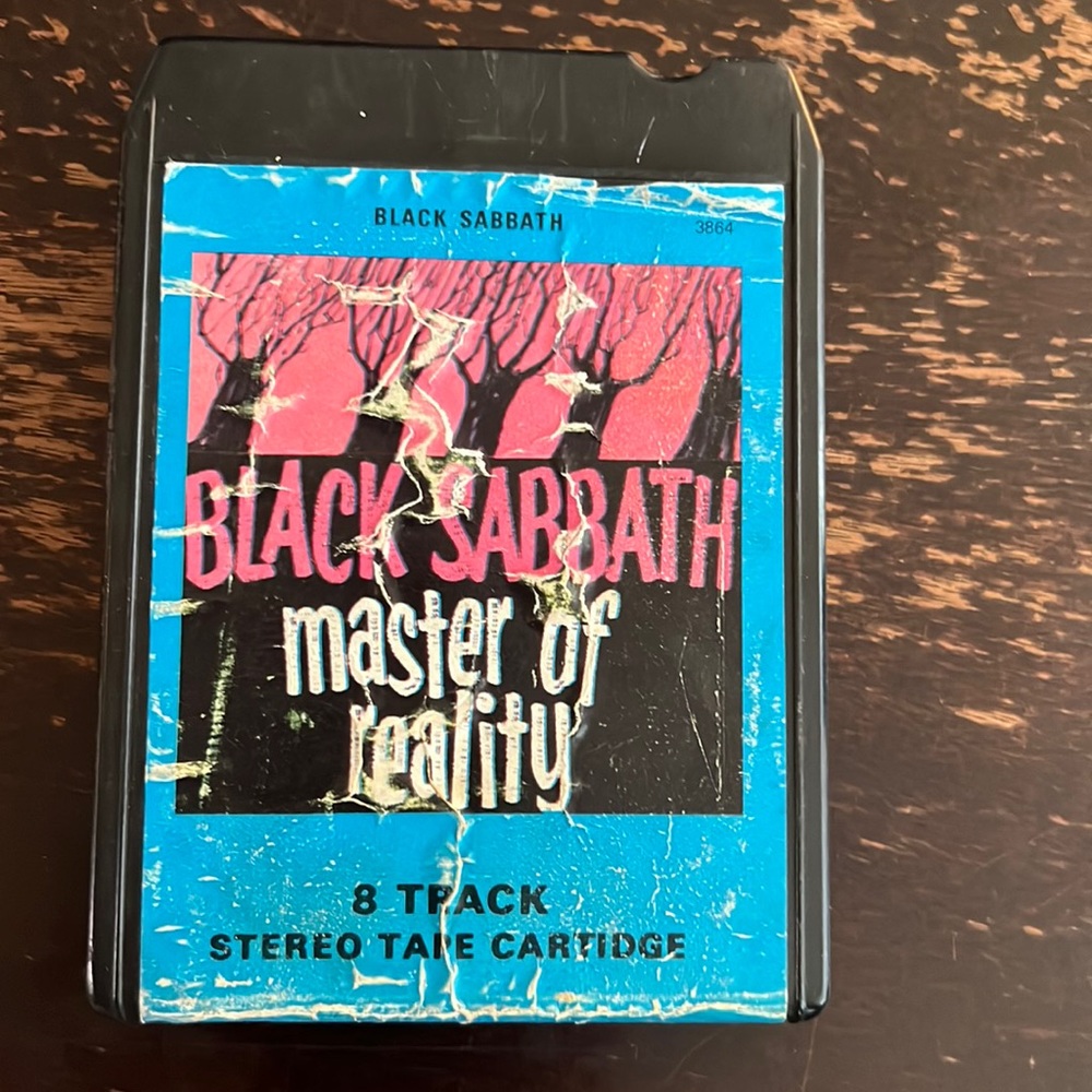 Black Sabbath 8-Track. Master of Reality